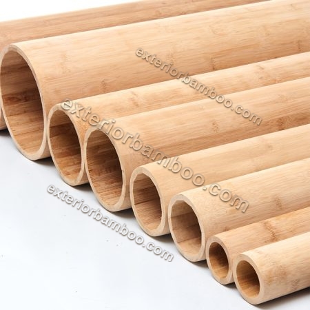 entworfene-strukturelle-Bambus-Hohldübelstangen